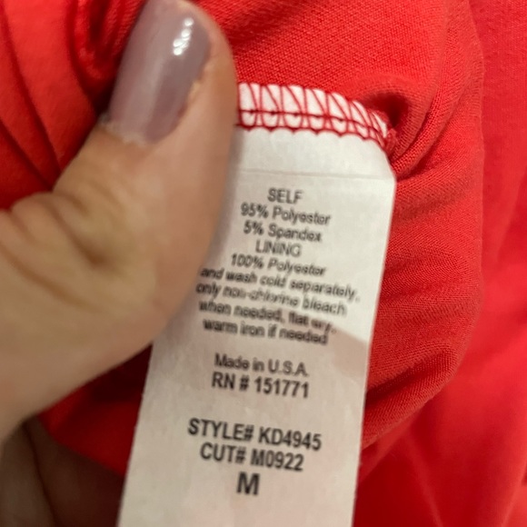 LE LIS Women’s Sleeveless Criss Cross Tie Back Back Mini Bodycon Dress NWT - Picture 11 of 11